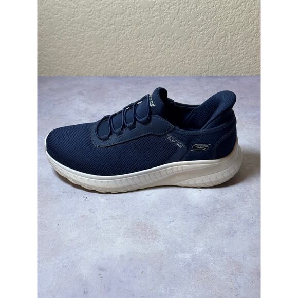 SKECHERS BOBS SPORT Slip-ins Memory Foam Slate Blue Men’s 8 SN 118303 main image 7